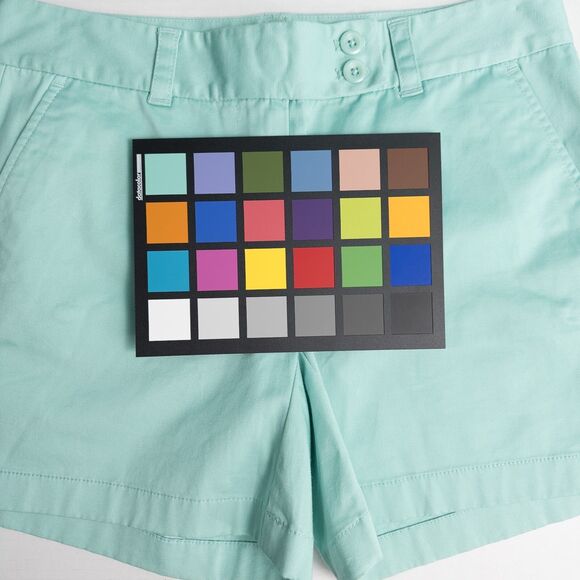 Vineyard Vines Dayboat Short 5" Inseam Womens 0 Grand Turk Aqua Preppy Beach - Picture 11 of 12